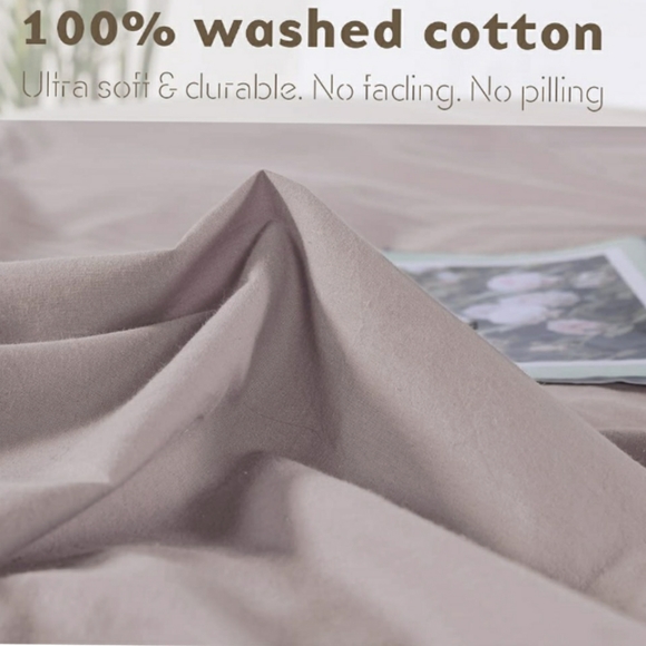 🆕⭐ Farmhouse Shabby chic rustic duvet cover set - Picture 5 of 9